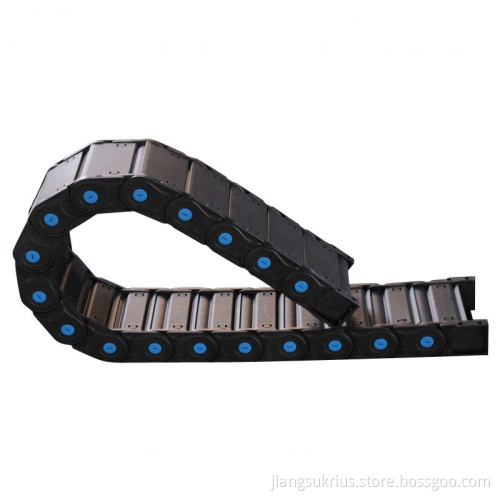 Factory sale fully enclosed plastic drag chain